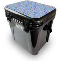 MightySkins YEROA24LID-castle Unicorns Skin for Yeti Roadie 24 Hard cooler Lid - castle Unicorns