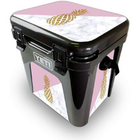 MightySkins YEROAD24-Pretty Pineapple Skin for Yeti Roadie 24 Hard cooler - Pretty Pineapple
