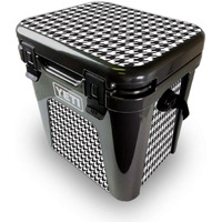 MightySkins YEROAD24-Houndstooth Skin for Yeti Roadie 24 Hard cooler - Houndstooth