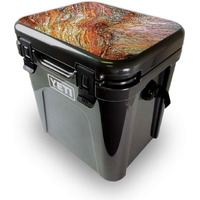MightySkins YEROA24LID-Woodlands Skin for Yeti Roadie 24 Hard cooler Lid - Woodlands