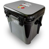MightySkins YEROA24LID-crazy chicken Lover Skin for Yeti Roadie 24 Hard cooler Lid - crazy chicken Lover