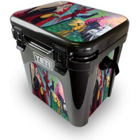 MightySkins YEROAD24-Parrot Paradise Skin for Yeti Roadie 24 Hard cooler - Parrot Paradise