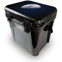 MightySkins YEROA24LID-Moon Skin for Yeti Roadie 24 Hard cooler Lid - Moon