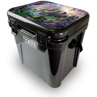 MightySkins YEROA24LID-Dragon Paradise Skin for Yeti Roadie 24 Hard cooler Lid - Dragon Paradise