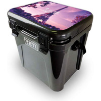 MightySkins YEROA24LID-Bonjour Skin for Yeti Roadie 24 Hard cooler Lid - Bonjour