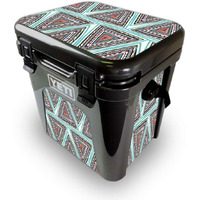 MightySkins YEROAD24-Aztec Pyramids Skin for Yeti Roadie 24 Hard cooler - Aztec Pyramids