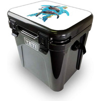MightySkins YEROA24LID-Turtly cool Skin for Yeti Roadie 24 Hard cooler Lid - Turtly cool