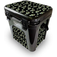 MightySkins YEROAD24-Nighttime Skulls Skin for Yeti Roadie 24 Hard cooler - Nighttime Skulls