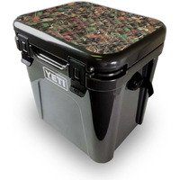 MightySkins YEROA24LID-Buck camo Skin for Yeti Roadie 24 Hard cooler Lid - Buck camo