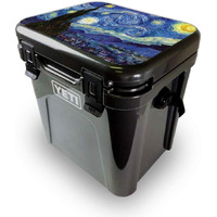 MightySkins YEROA24LID-Starry Night Skin for Yeti Roadie 24 Hard cooler Lid - Starry Night