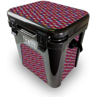 MightySkins YEROAD24-Saltwater collage Skin for Yeti Roadie 24 Hard cooler - Saltwater collage