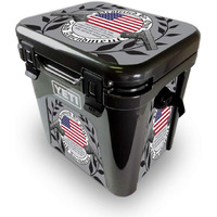 MightySkins YEROAD24-2nd Amendment Skin for Yeti Roadie 24 Hard cooler - 2nd Amendment