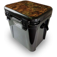 MightySkins YEROA24LID-River Stones Skin for Yeti Roadie 24 Hard cooler Lid - River Stones