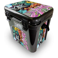 MightySkins YEROAD24-graffiti Wild Styles Skin for Yeti Roadie 24 Hard cooler - graffiti Wild Styles