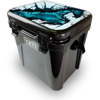 MightySkins YEROA24LID-Wild Splash Skin for Yeti Roadie 24 Hard cooler Lid - Wild Splash