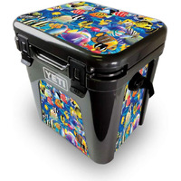 MightySkins YEROAD24-Tropical Fish Skin for Yeti Roadie 24 Hard cooler - Tropical Fish