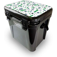 MightySkins YEROA24LID-Science cartoon Skin for Yeti Roadie 24 Hard cooler Lid - Science cartoon
