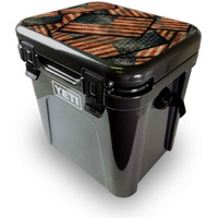 MightySkins YEROA24LID-Vintage American Skin for Yeti Roadie 24 Hard cooler Lid - Vintage American