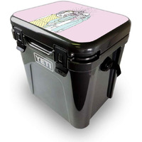 MightySkins YEROA24LID-American gothic Pop Skin for Yeti Roadie 24 Hard cooler Lid - American gothic Pop