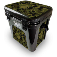 MightySkins YEROAD24-green camouflage Skin for Yeti Roadie 24 Hard cooler - green camouflage