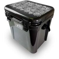 MightySkins YEROA24LID-Floral Lace Skin for Yeti Roadie 24 Hard cooler Lid - Floral Lace
