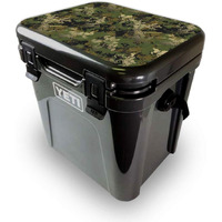 MightySkins YEROA24LID-Viper Woodland Skin for Yeti Roadie 24 Hard cooler Lid - Viper Woodland