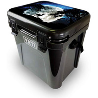 MightySkins YEROA24LID-Moonlight Deer Skin for Yeti Roadie 24 Hard cooler Lid - Moonlight Deer