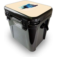 MightySkins YEROA24LID-Lone Wolf Skin for Yeti Roadie 24 Hard cooler Lid - Lone Wolf