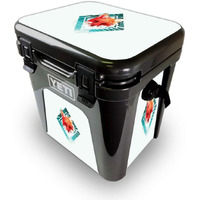 MightySkins YEROAD24-Tropical Fox Skin for Yeti Roadie 24 Hard cooler - Tropical Fox