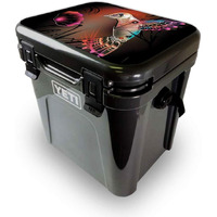 MightySkins YEROA24LID-cyborg Nature Skin for Yeti Roadie 24 Hard cooler Lid - cyborg Nature