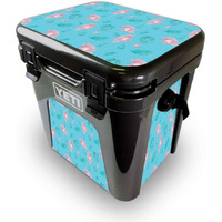 MightySkins YEROAD24-Water Flowers Skin for Yeti Roadie 24 Hard cooler - Water Flowers