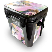 MightySkins YEROAD24-Water color Mocking Skin for Yeti Roadie 24 Hard cooler - Water color Mocking