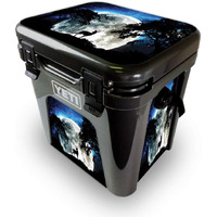 MightySkins YEROAD24-Moonlight Deer Skin for Yeti Roadie 24 Hard cooler - Moonlight Deer