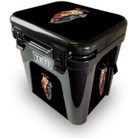 MightySkins YEROAD24-Spring Heart Skin for Yeti Roadie 24 Hard cooler - Spring Heart