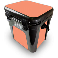 MightySkins YEROAD24-Solid Peach Skin for Yeti Roadie 24 Hard cooler - Solid Peach