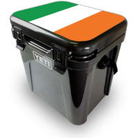MightySkins YEROA24LID-Irish Flag Skin for Yeti Roadie 24 Hard cooler Lid - Irish Flag