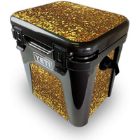 MightySkins YEROAD24-gold Dazzle Skin for Yeti Roadie 24 Hard cooler - gold Dazzle