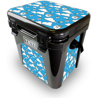 MightySkins YEROAD24-Unicorn clouds Skin for Yeti Roadie 24 Hard cooler - Unicorn clouds