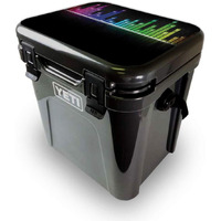 MightySkins YEROA24LID-Keep The Beat Skin for Yeti Roadie 24 Hard cooler Lid - Keep the Beat