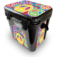 MightySkins YEROAD24-Peaceful Explosion Skin for Yeti Roadie 24 Hard cooler - Peaceful Explosion