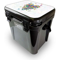 MightySkins YEROA24LID-Wildheart Skin for Yeti Roadie 24 Hard cooler Lid - Wildheart