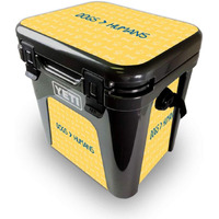 MightySkins YEROAD24-Dogs Over Humans Skin for Yeti Roadie 24 Hard cooler - Dogs Over Humans
