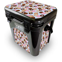 MightySkins YEROAD24-Donut Binge Skin for Yeti Roadie 24 Hard cooler - Donut Binge