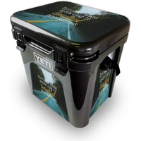 MightySkins YEROAD24-Difficult Roads Skin for Yeti Roadie 24 Hard cooler - Difficult Roads