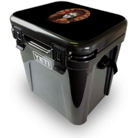 MightySkins YEROA24LID-Dia De Muertos Skin for Yeti Roadie 24 Hard cooler Lid - Dia De Muertos
