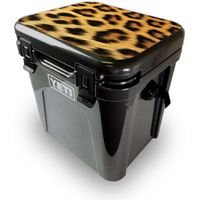 MightySkins YEROA24LID-cheetah Skin for Yeti Roadie 24 Hard cooler Lid - cheetah