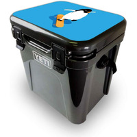 MightySkins YEROA24LID-Skater Penguin Skin for Yeti Roadie 24 Hard cooler Lid - Skater Penguin