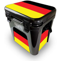 MightySkins YEROAD24-german Flag Skin for Yeti Roadie 24 Hard cooler - german Flag