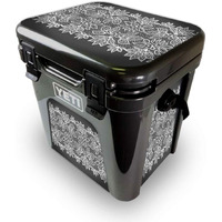 MightySkins YEROAD24-Floral Lace Skin for Yeti Roadie 24 Hard cooler - Floral Lace