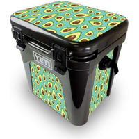 MightySkins YEROAD24-Seafoam Avocados Skin for Yeti Roadie 24 Hard cooler - Seafoam Avocados